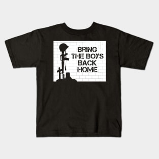 Bring the Boys Back Home Kids T-Shirt